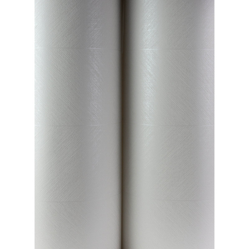 Kallam Pearl Chevron Wallpaper, White