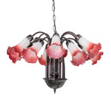 Tiffany 12 - Light Chandelier