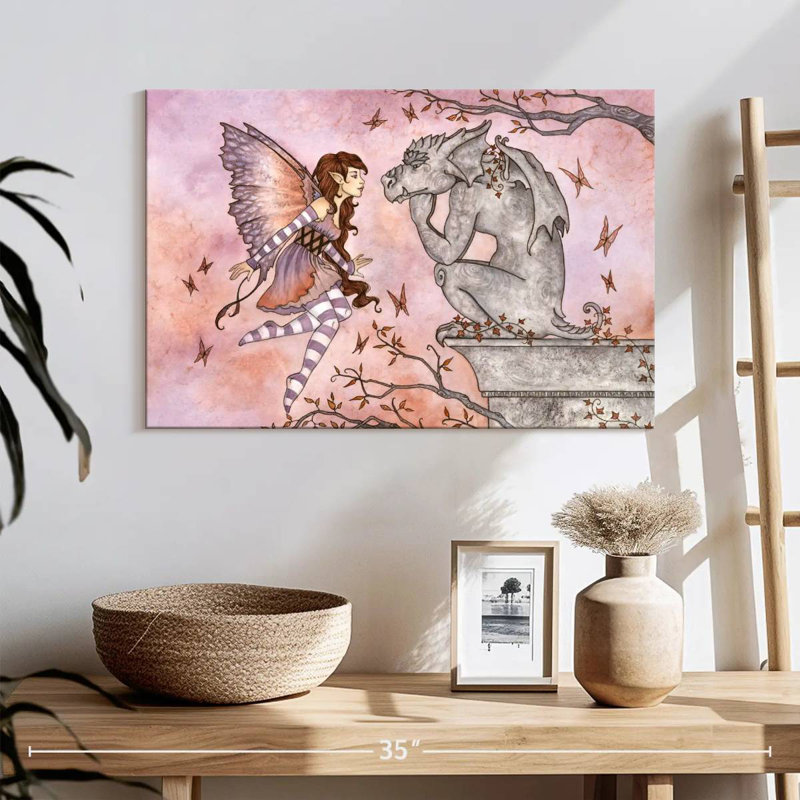 Kelan Stone Guardian, 16" H x 24" W