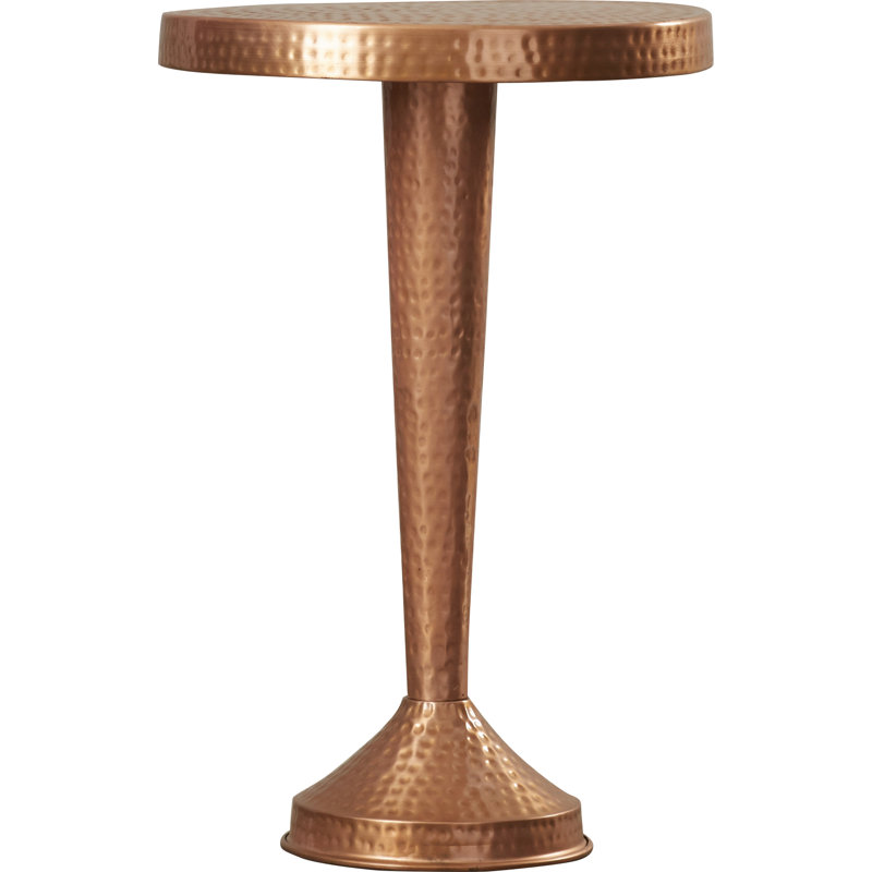 Renato Pedestal End Table