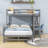 Fayla Kids Twin Over Full Bunk Bed with Drawers-579079028