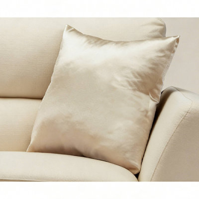 Modern Gold 18 X 18 Decorative Throw Pillows, Hypoallergenic Polyester Insert Included For Living Room Sofa Bedroom Patio