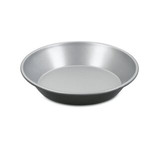 Baker's Mark 10 x 1 3/4 Deep Dish 16 Gauge Aluminum Pie Pan