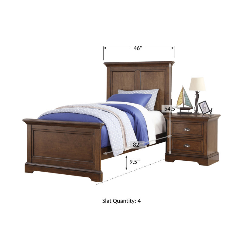 Huey Standard Bed, Twin