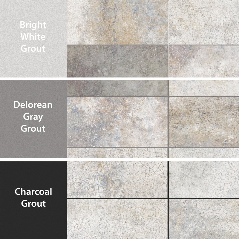 Myst 4 In. X 8 In. Ceramic Wall Tile, Brown