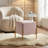 Lise Velvet Ottoman
