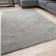 Myshaggy Collection Rugs Solid Design in Grey