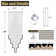 D32''x H79'' Large Chandeliers For High Ceilings Square 4 Tiers