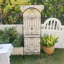  70.8" H X 24.5" W Iron Lattice Panel Trellis 1 Pack