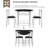Kieana Four Leg Dining Set-413843702-413843700