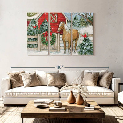 Winter Horses I
