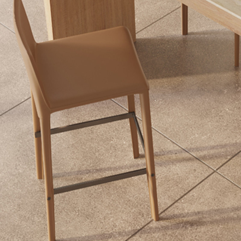 Modern simple solid wood bar table., 39.3"H x 62.9"L x 19.6"W