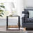Vireo Glass Top End Table-1633958950
