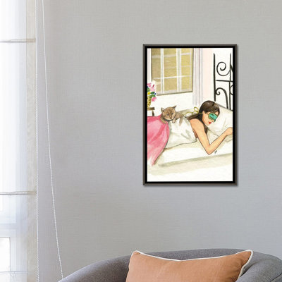«Sunday Morning Audrey Hepburn» par Rongrong DeVoe - reproduction d'art