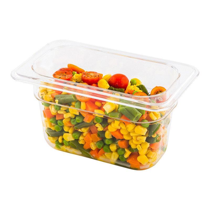 Casseroles de 4 pouces de profondeur de 1 pièce de 9 lb de restaurantware-Met Lux