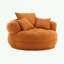 Canapé simple en chenille avec coussins-276592521
