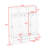 Entryway Hall Tree with Bench, 3 Top Cubbies, 6 Hooks, Side Cabinets and Shoe Storage-129699239