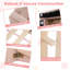 Lit de plancher en tissu d'ameublement en velours doux avec rails de sécurité et tête de lit rose-1380668687
