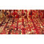 Tapis bordeaux à motif géométrique Knowle-516732537
