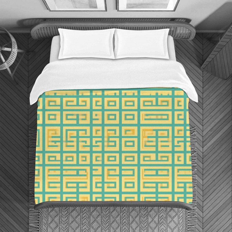 Housse de couette Mandala, Housse de couette simple