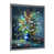 Impression argent sur toile encadrée