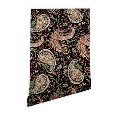 Eijah Peel & Stick Paisley Roll