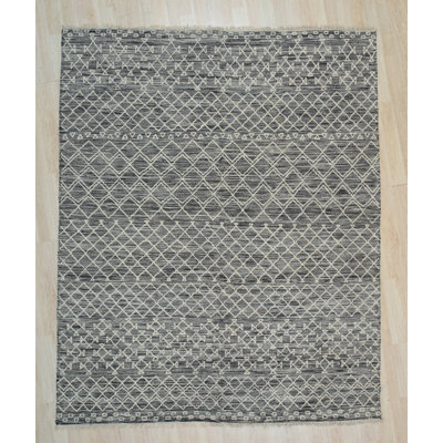 Penelope Kilim Brown Handmade Wool Area Rug