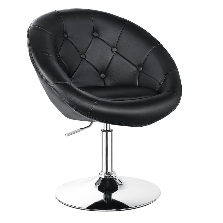 Swivel Counter Stool with Metal Frame