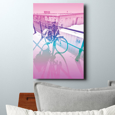 «Let's Bike On Plastique / Acrylique» par Beli Print