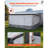 RV Awning Sun Shade Room - Compatible with 16 -17 ft Awnings, RV Awning Sun Shading Room with Door & Ventilated Mesh Windows, Sunproof & Windproof Three-Sided Enclosure Tent for RV Camping-123754560