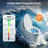 Deervalley One Piece Elongated Toilet, 1/1.28 GPF  Dual Flush Rimless Bowl White Toilet With  ADA Comfort Seat Height (Seat Included),MAP1000