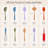 10-Piece Silicone Ultimate Kitchen Utensil Set – Spatulas, Ladle, Flip, Spoons, Whisk, Peeler & Spoonula – Nonstick, Non-Toxic, Heat-Resistant – Mediterranean-136125341