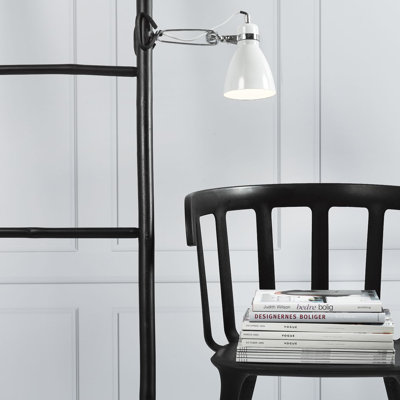Cyclone Metal Clip On Lamp