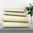 Lux Decor Collection Brushed Microfiber Sheet Set with Fitted Flat Sheets & Pillowcase-29674138-29674131