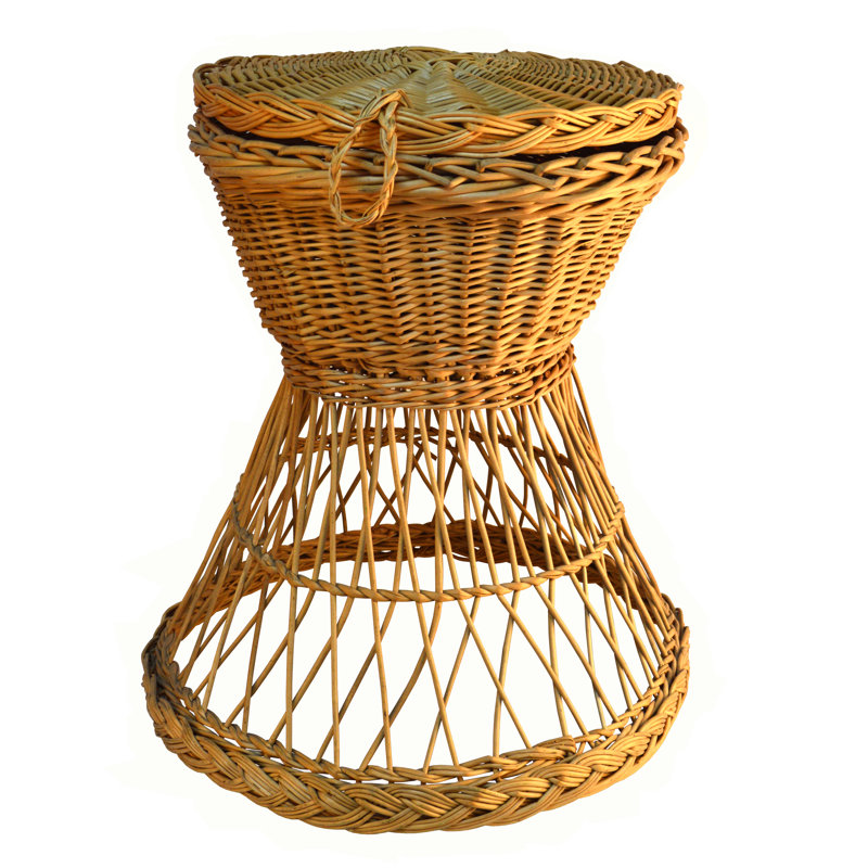 August Grove Wicker Decorative Basket
