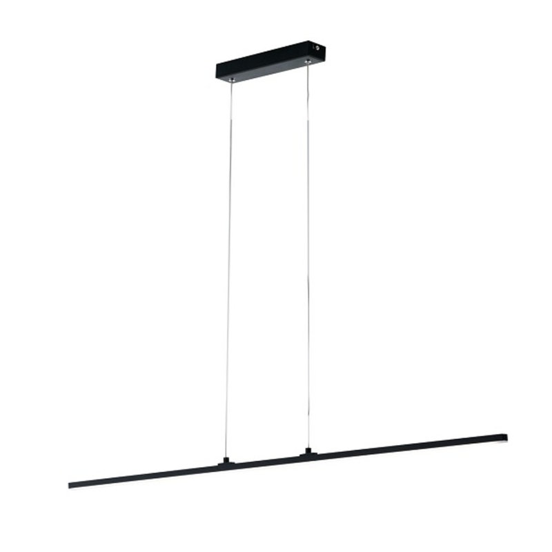 Cartersville 1 - Light LED Kitchen Island Pendant, Black