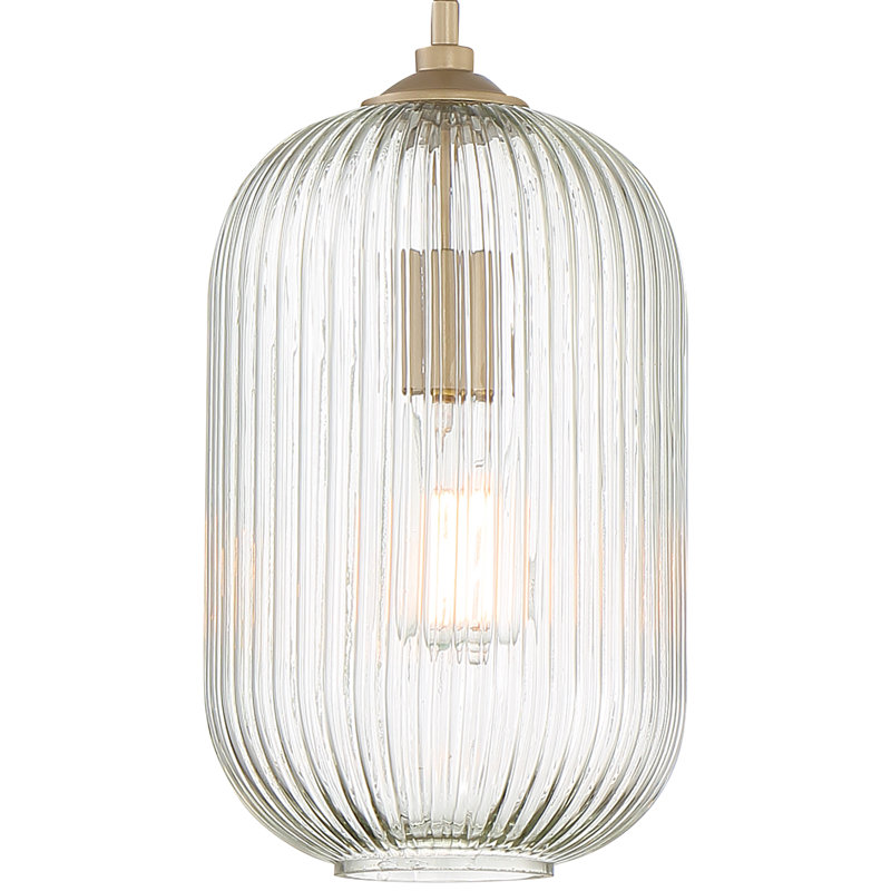 Dynamism 1 - Light Kitchen Steel Single Dimmable Pendant UL Certified, Brass Dust