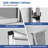 48" X 72" Semi-Frameless Double Sliding Shower Door - Clear Tempered Glass Bypass Door For Walk-In Showers, Easy Installation-116509072