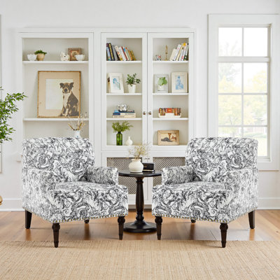 Chaise avec accoudoirs Glenetta Iliana
