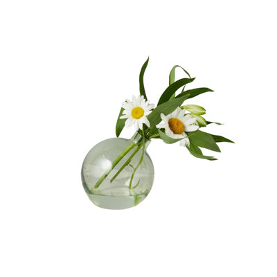 Glass Sphere Bud Vase