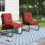 Alyah Steel Outdoor Lounge Chair