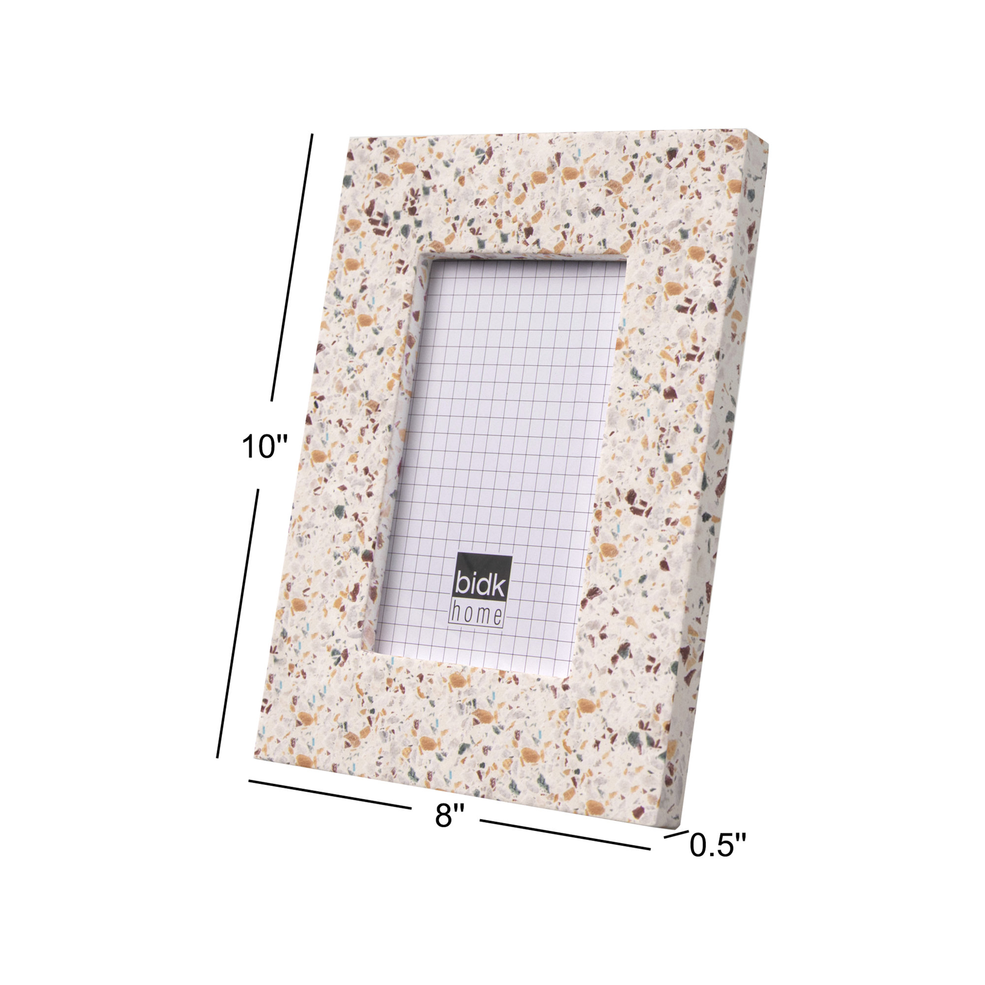 Balko Terrazzo Matte Picture Frame, 5" x 7"