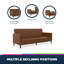 Upminster 3 Seater Faux Leather Sofa-61079834