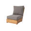 Arrihanna Outdoor Teak Armless Lounge Chair-548080242