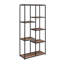 Andreis 179.8cm H x 86.1cm W Steel Etagere Bookcase