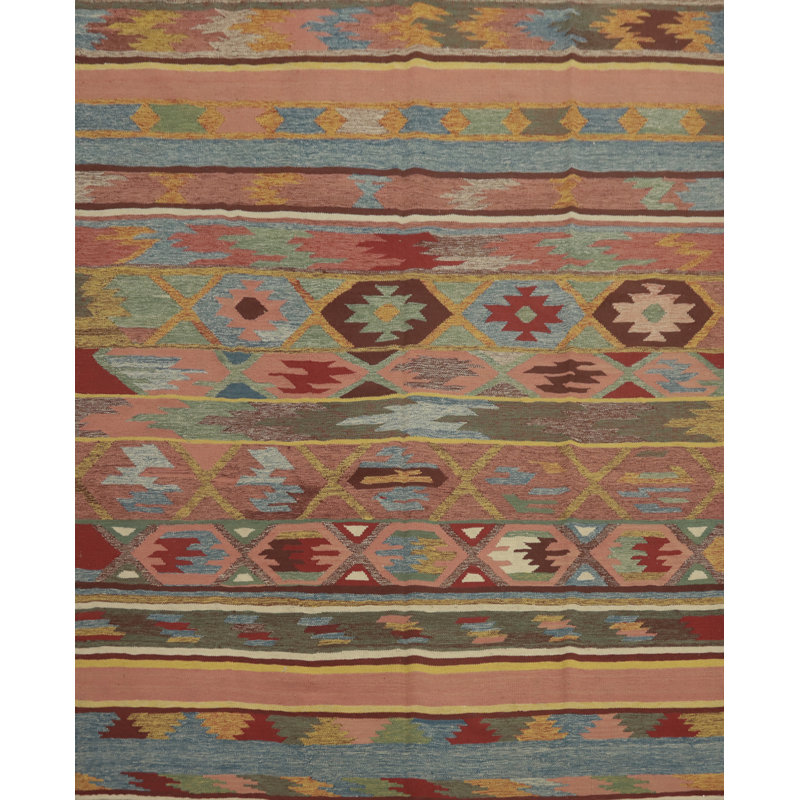 Tapis tribal en laine Nomad Kilim
