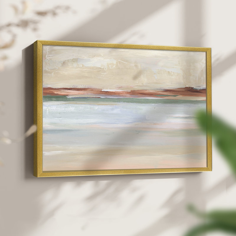 Sienna Horizon II -Framed Print - Restickable, 11" H x 14" W