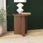 Lauralyn Cross Legs End Table-766451307