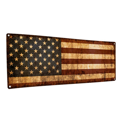 U.S. States & Territories Wall Decor on Aluminum