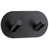 Acier inoxydable noir mat